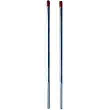 ZhenT Premium 2Pcs Wendelstangen mit Rutschfestem Griff 1/2 Zoll Durchmesser X 17,5 Zoll Länge