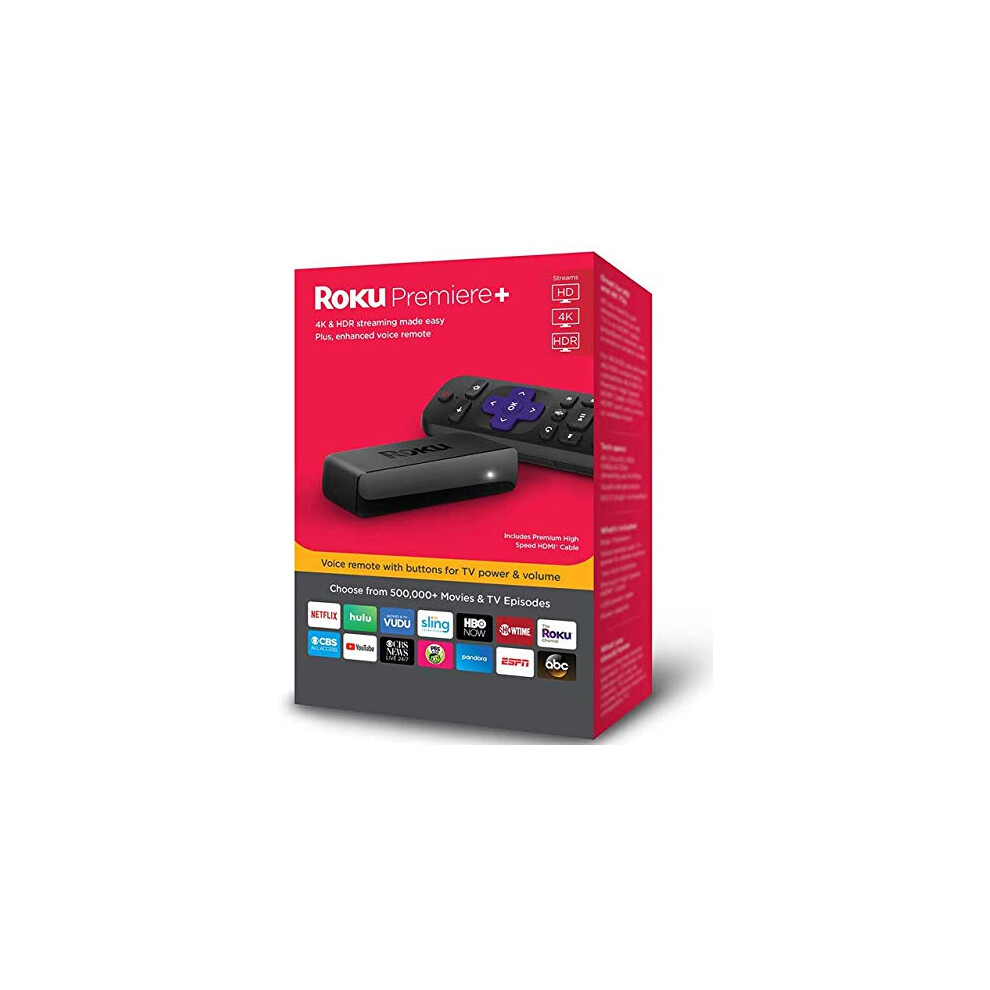 Roku Premiere+ 4K HDR Streaming Player