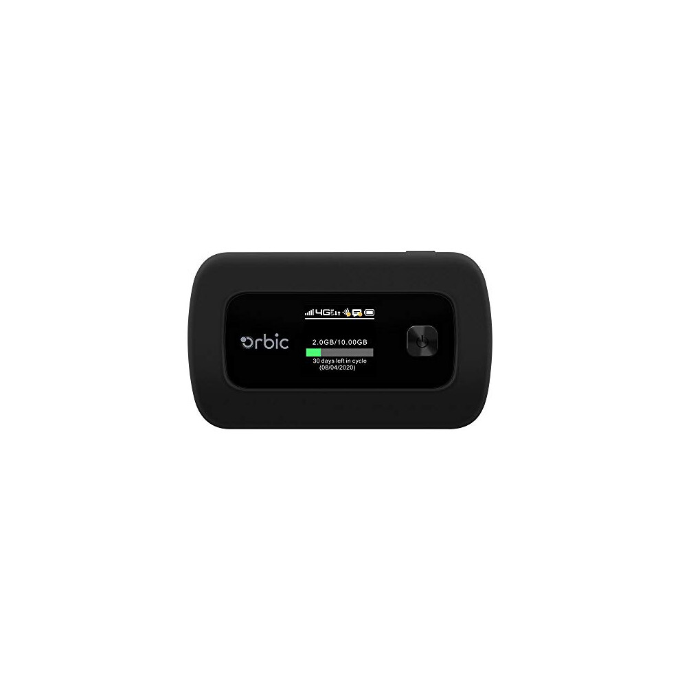 Orbic Verizon Speed Mobile Hotspot  4g LTE connect up to 10 Wi-Fi Enabled Devices  Up to 12 hrs of Usage time Up to 5 Days of Stand-by time  great for