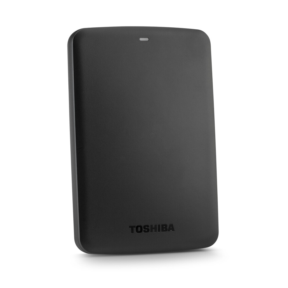 Toshiba Canvio Basics 1TB Portable Hard Drive - Black (HDTB310XK3AA)