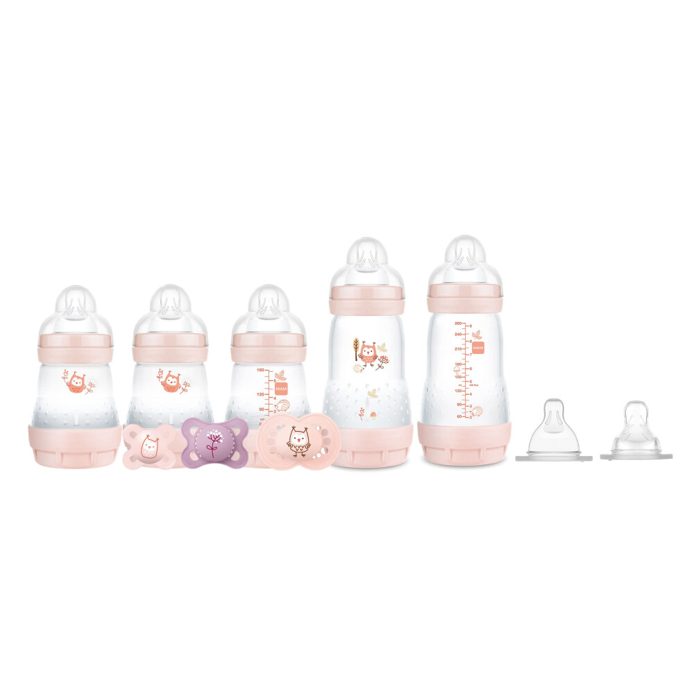 MAM Matte Essentials Gift Set  10-Piece  Newborn  Girl