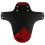 RockShox RockShox MTB Fork Fender Black with Oxy Red Print 1