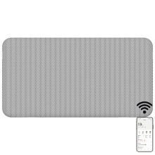 (White) MYLEK Wi-Fi enabled Smart Mica Panel Heater