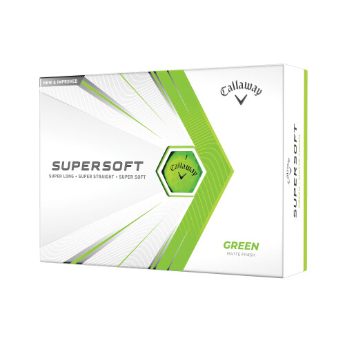 Callaway 2021 callaway Supersoft golf Balls  green