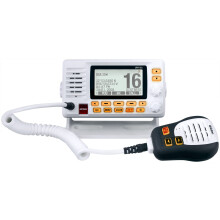 Uniden UM725 Marine VHF Radio All USA Canada and Int'l. Marine Channels 1Watt/25Watt Transmit Power Largest LCD Screen in Class NOAA Weather Cha