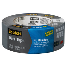 3M 2425 Duct Tape, 25 Yards, Gray