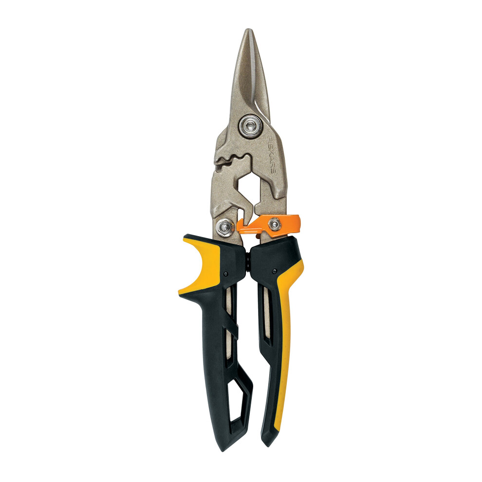 Fiskars Powergear Aviation Snips (Straight cut)