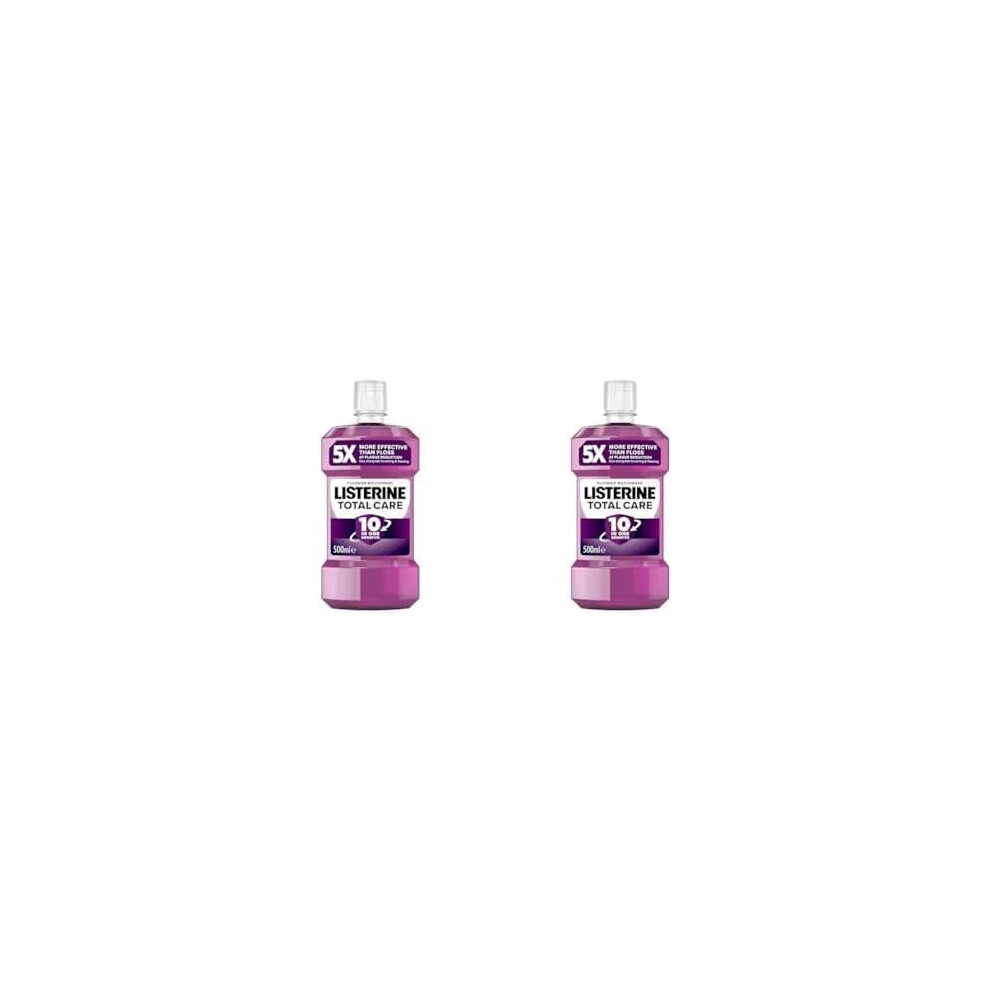 Listerine Total Care Mouthwash 500 ml (Pack of 2)