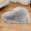 (B, Light Pink) Useful Carpet Different Sizes Love Heart Carpet Rugs 5