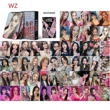 (WZ-5-GD05) Kpop 55pcs/set Gidle 4th Anniversary Album Yuqi Soyeon Lomo Cards (g)i-dle Girls I Burn Photo Card Minnie Postcard Fans Gift