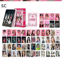 (SC-5-GD03) Kpop 55pcs/set Gidle 4th Anniversary Album Yuqi Soyeon Lomo Cards (g)i-dle Girls I Burn Photo Card Minnie Postcard Fans Gift