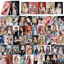 (MM-5-GD10) Kpop 55pcs/set Gidle 4th Anniversary Album Yuqi Soyeon Lomo Cards (g)i-dle Girls I Burn Photo Card Minnie Postcard Fans Gift