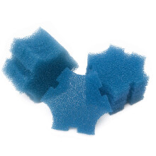LTWHOME Ersatzblauer Grobfilter für Oase SwimSkim 25 Schwimmteichskimmer (Packung mit 12 Stk.)