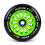 Grüne Räder für Roller 100 mm, 2er-Pack 2
