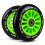 Grüne Räder für Roller 100 mm, 2er-Pack 1