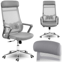 Ergonomischer Bürostuhl mit Mikronetz Sofotel Brema Grey