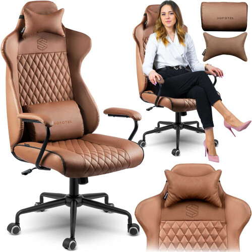 Ergonomischer Bürostuhl Sofotel Werona - Braun - Modell 2582