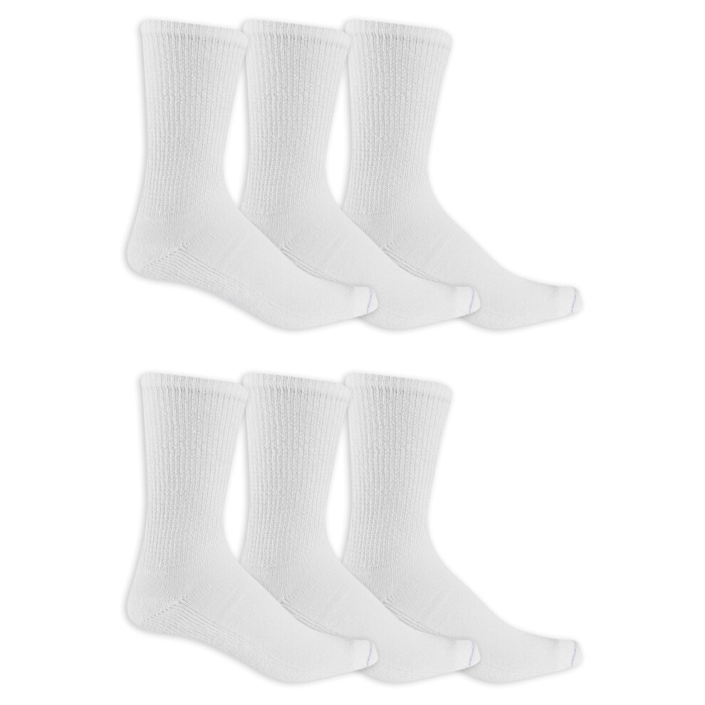 Dr. Scholl's Men's Diabetes & Circulator Sock  White  13-15 US