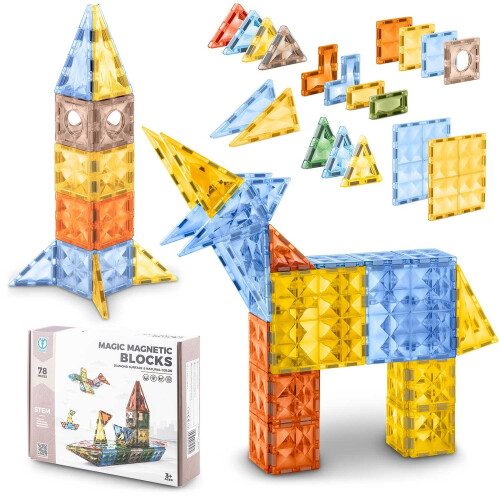 Magnetic Building Blocks RK-766 from Ricokids