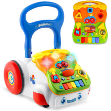 Stroller and educational board
model RK-744
Robust and durable
Quick and easy installation
Sound and light (can be turned off)
Stable with non-