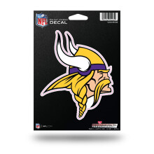 Rico Industries NFL Voetbal Minnesota Vikings Medium Die Cut Decal, 5.00" x 7.00"