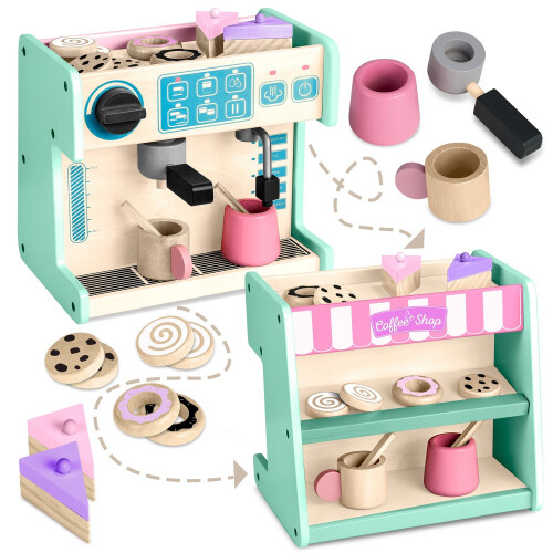 Kaffeemaschine und Süßwaren Ricokids 785100 Mintgrün