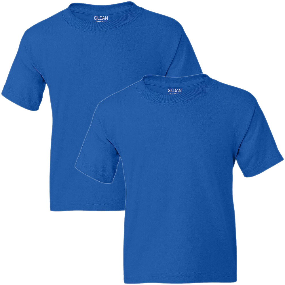 Gildan Youth DryBlend T-Shirt  Style G8000B  2-Pack  Royal  Small