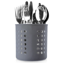 Égouttoir à ustensiles de cuisine gris