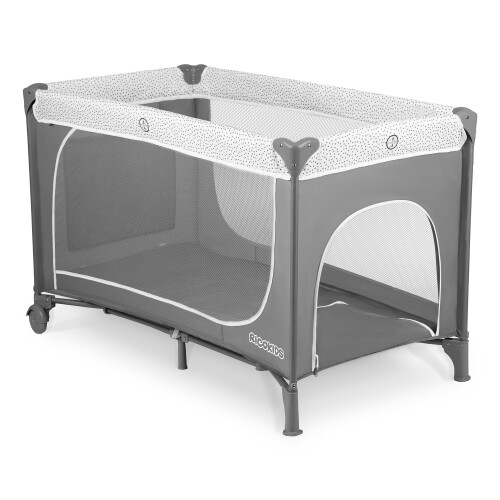 Reisebett 125x65x78 cm RK-241 Grau 1