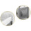 Reisebett 125x65x78 cm RK-241 Grau 9