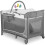 Reisebett 125x65x78 cm RK-241 Grau 4
