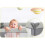 Reisebett 125 x 65 x 78 cm RK-240 hellgrau 6