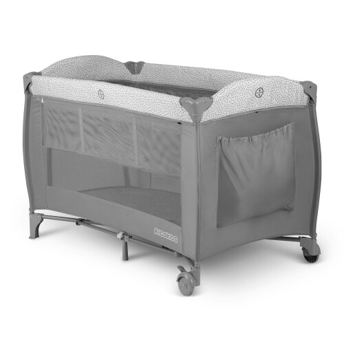 Reisebett 125x65x78 cm RK-242 Grau 2