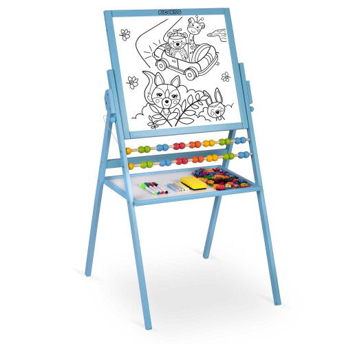 Drehbare magnetische Tafel Ricokids - Blau 2