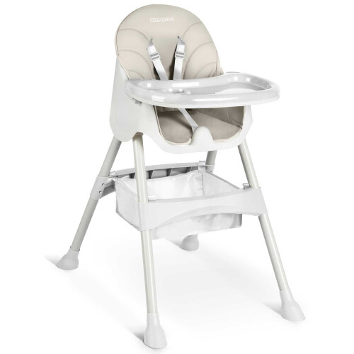 Kinderstuhl mit Tisch Milo - grau 1