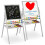 Ricokids magnetische rotierende Kreidetafel - Grau 7