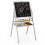 Ricokids magnetische rotierende Kreidetafel - Grau 3