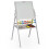 Ricokids magnetische rotierende Kreidetafel - Grau 2
