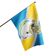 FOCO Los Angeles Chargers NFL Helmets Vertical Flag