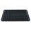 Schwarze Silikon-Geschirrmatte mit effektiver Drainage 9