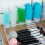 Organizer mit 4 Acrylbehältern für Make-up und Schmuck 4