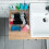 Organizer mit 4 Acrylbehältern für Make-up und Schmuck 6