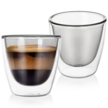 Thermogläser mit Doppelwand - 90 ml, 2er-Set