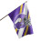 FOCO Minnesota Vikings NFL Helm Vertical Vlag 1