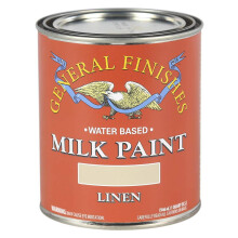 General Finishes Waterged Milkverf, 1 Quart, Linnen