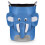 Spielzeugkorb Nukido - Blauer Elefant 3