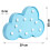 Nachtlampe Cloud Nukido 740923 3