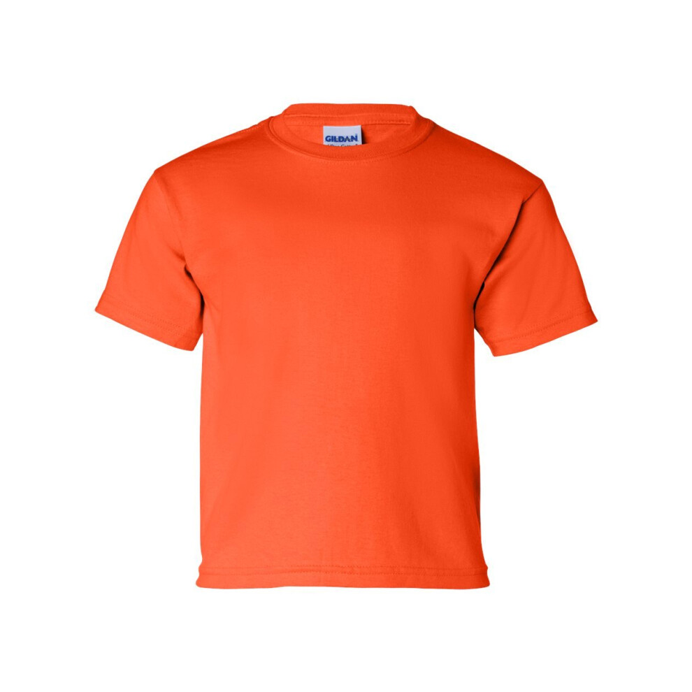 Gildan Youth Ultra Cotton T-Shirt  Style G2000B  2-Pack  Orange  X-Small