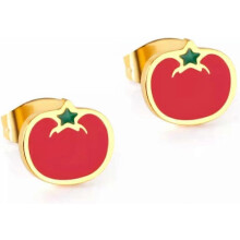 Pumpkin Earrings - Pumpkin Pie Earrings - Stainless Steel Pineapple Earrings - Lettuce Earrings - Croissant Earrings - Pizza Earrings - Waffle Earring