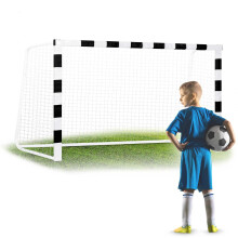 Fußballtor 300 x 160 x 90 cm NS-460 schwarz/weiß